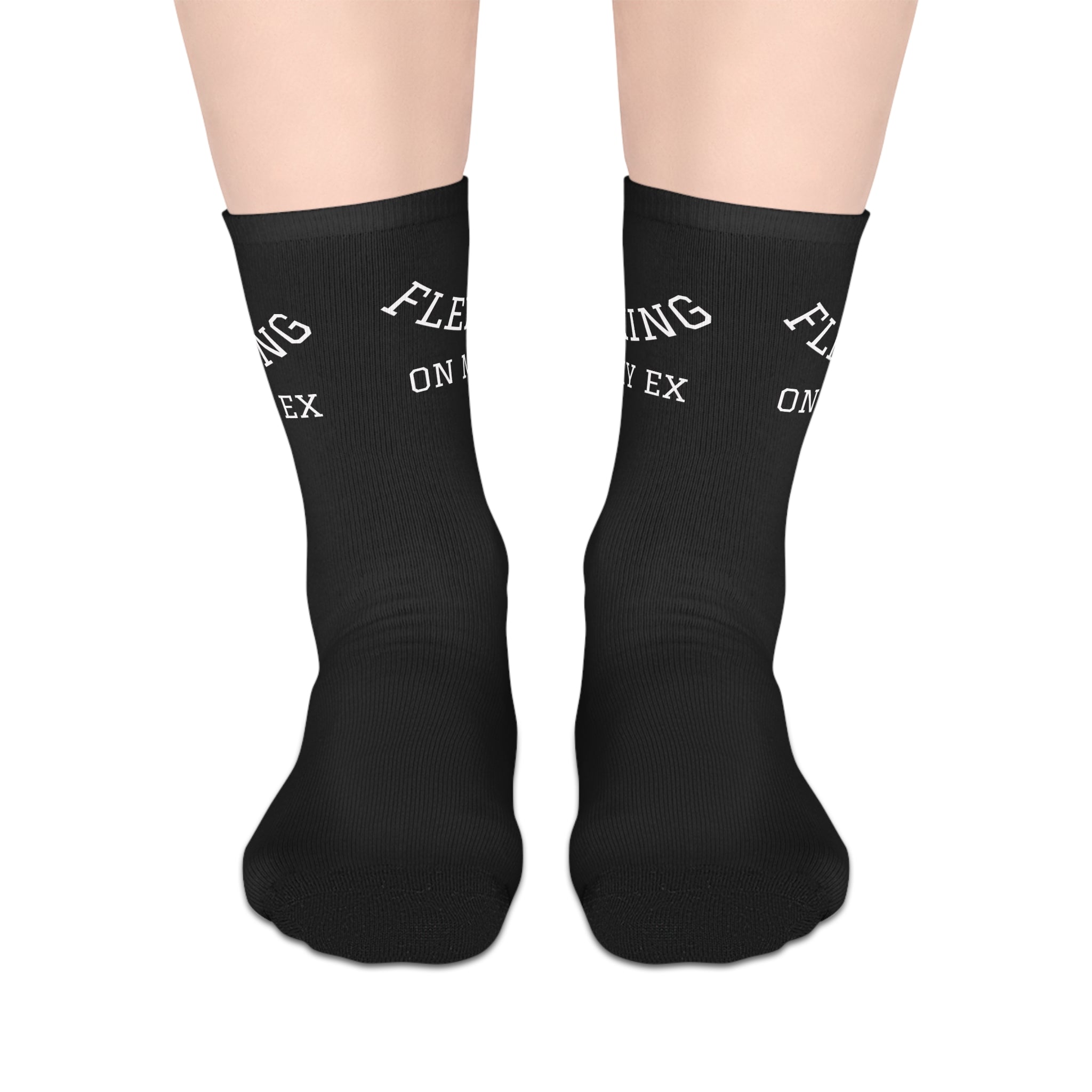 Flexing on my Ex Athletic Socks for Training & Everyday Wear