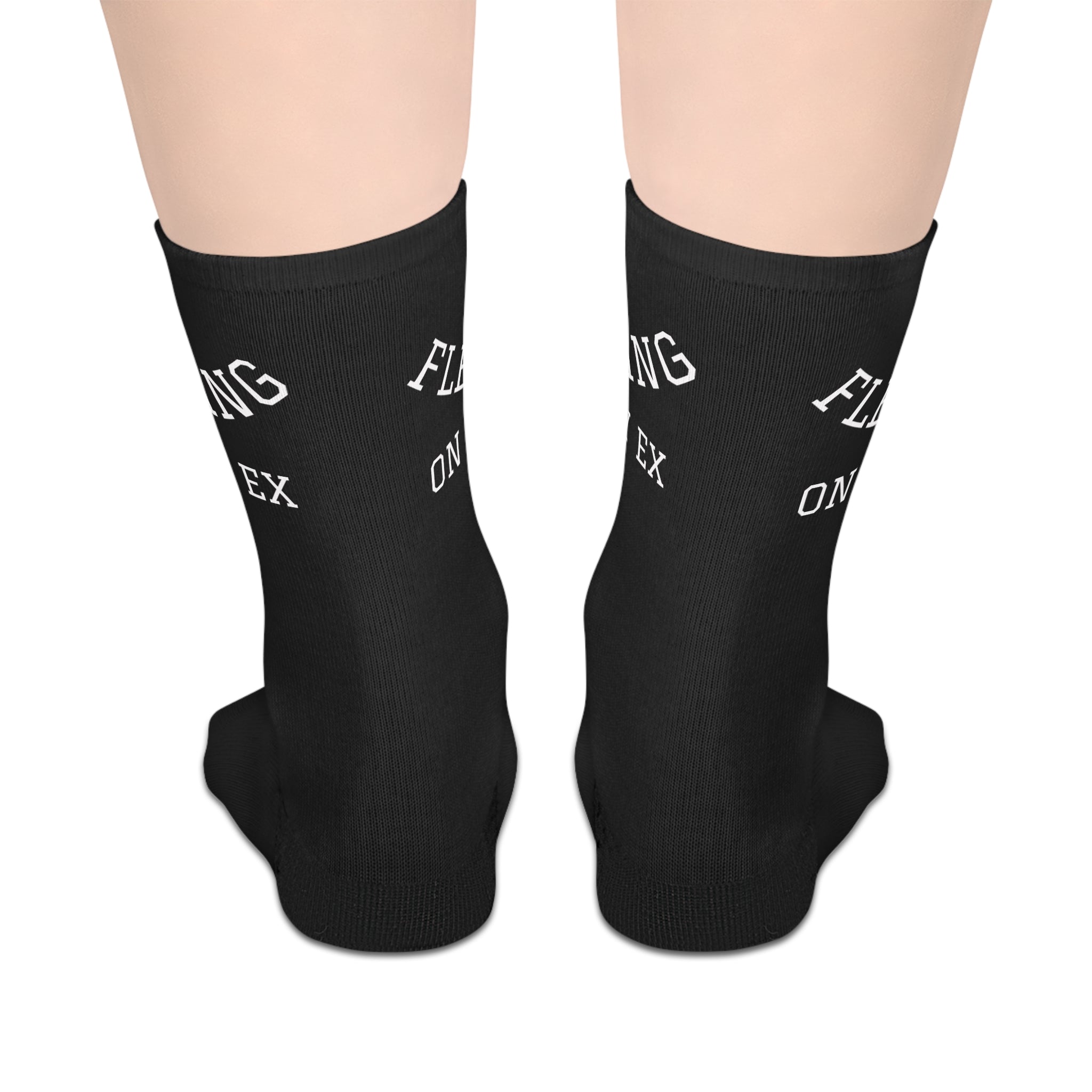 Flexing on my Ex Athletic Socks for Training & Everyday Wear