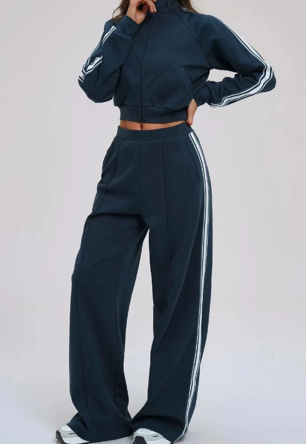 The Zenith Wide-Leg Tracksuit