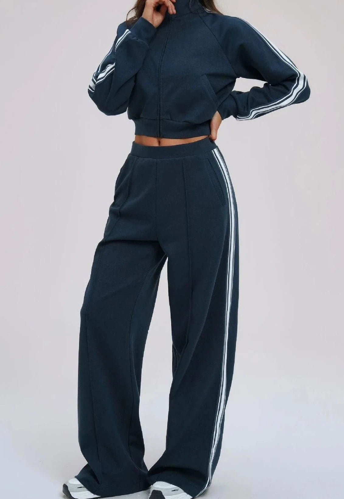 The Zenith Wide-Leg Tracksuit