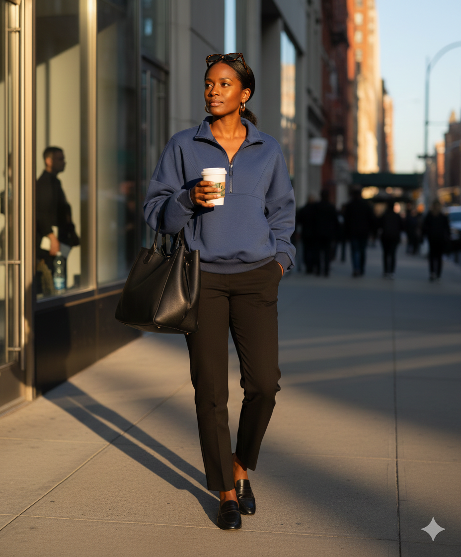 The Zenith Quarter-Zip Pullover