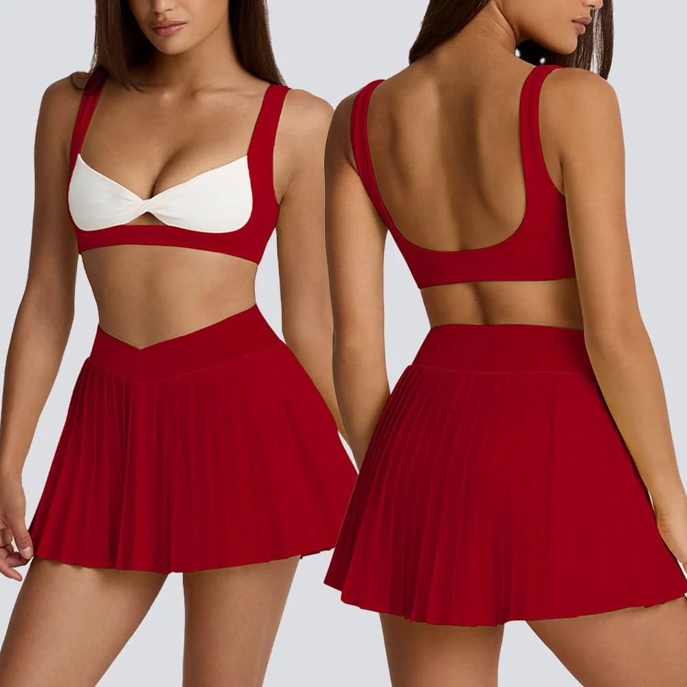 The Love All Pleated Set