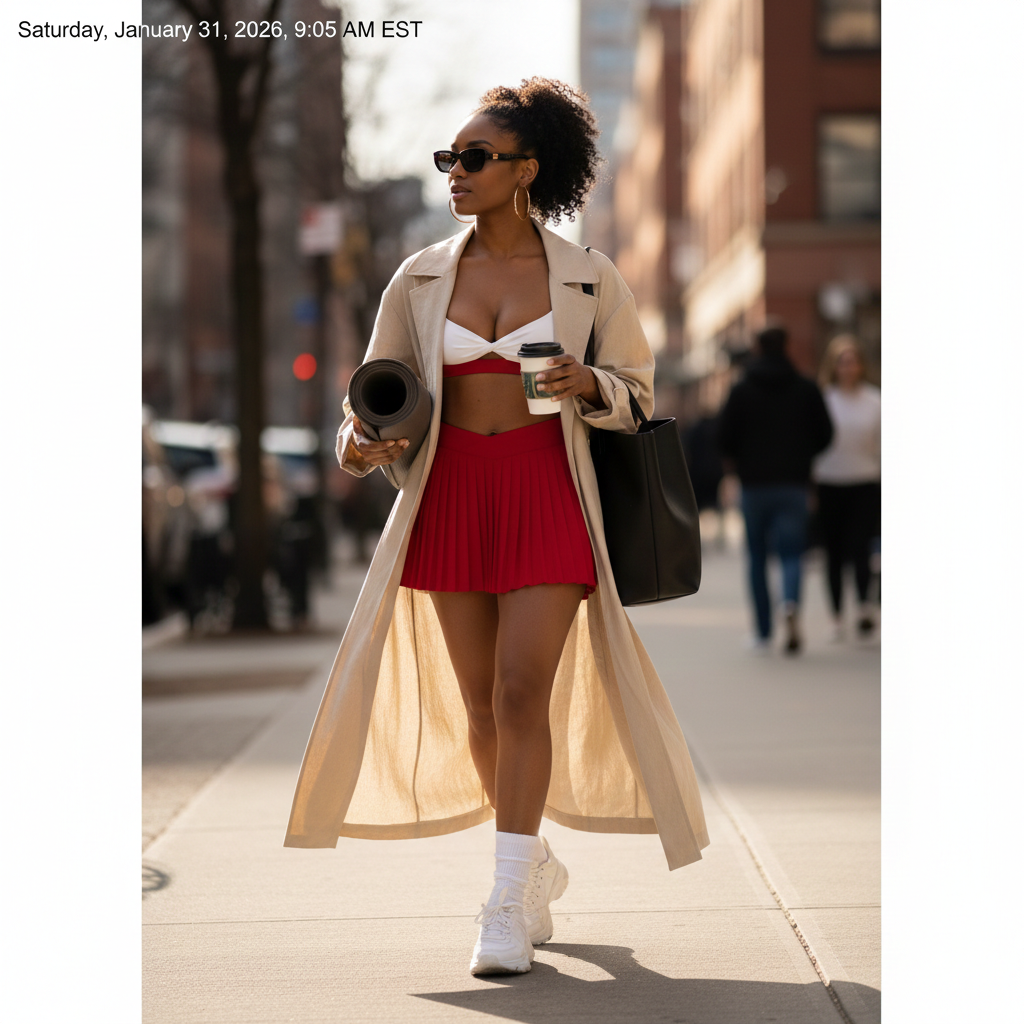 The Love All Pleated Set